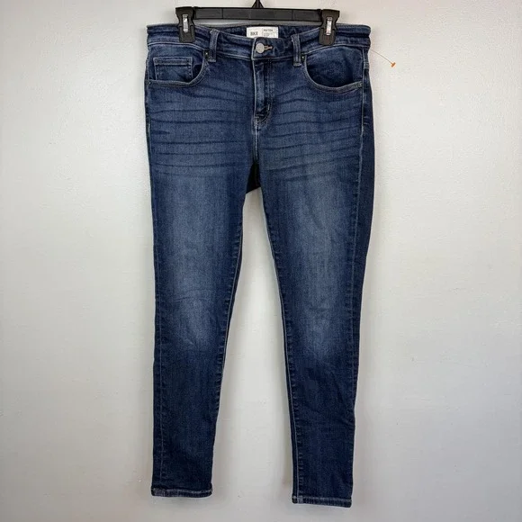 BKE Payton Jeans Womens 29x31.5 Blue Medium Wash Mid Rise Skinny Stretch Denim - Picture 1 of 9